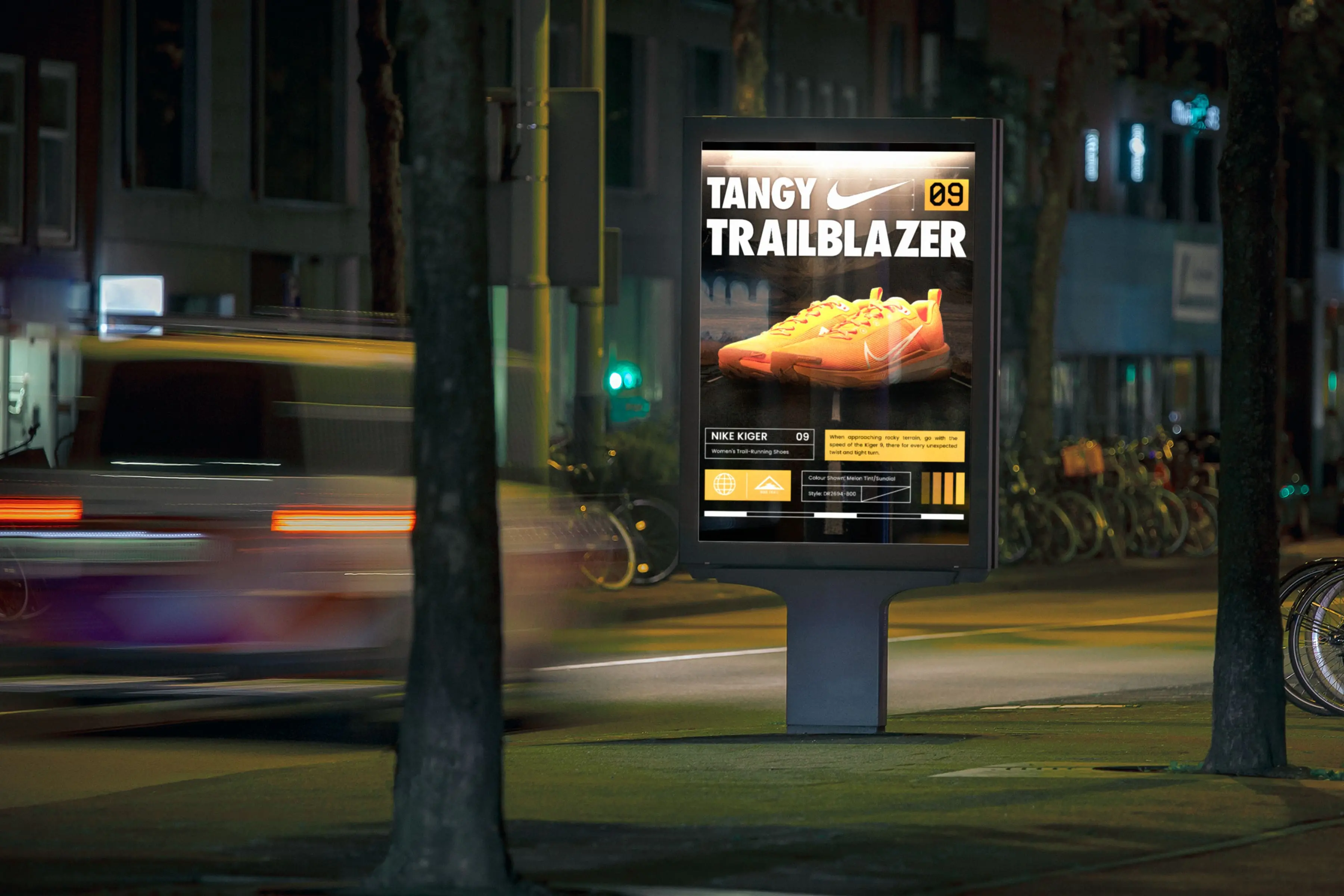 Nike Trail Outdoor Advertisement